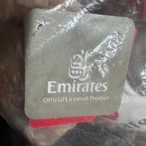 Emirates Airlines Collectible Teddy Bear In "I ❤️ Emirates" Shirt By Schäfer Toy - Picture 4 of 9